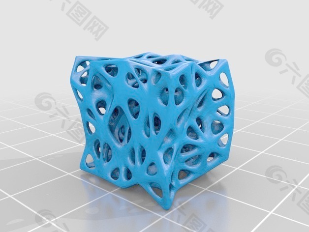 生成的Voronoi立方体