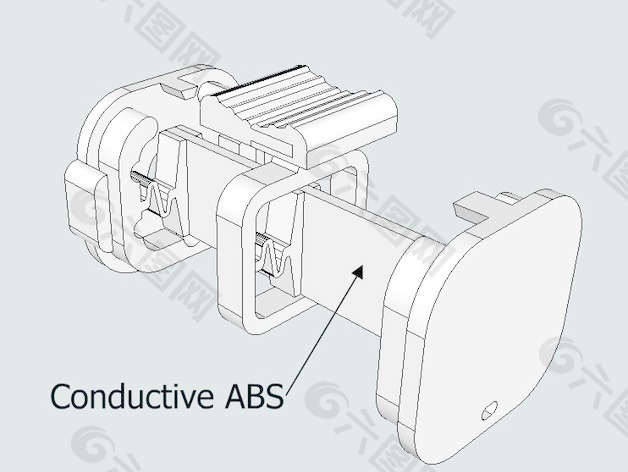 导电ABS电位器
