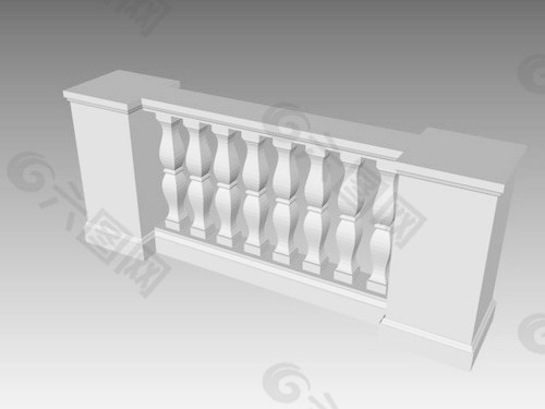 欧式构件3d模型下载欧式装饰构件 403