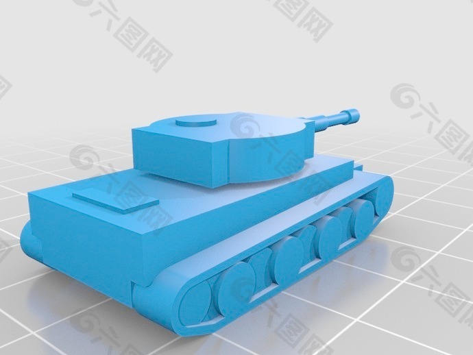 简化的虎式坦克