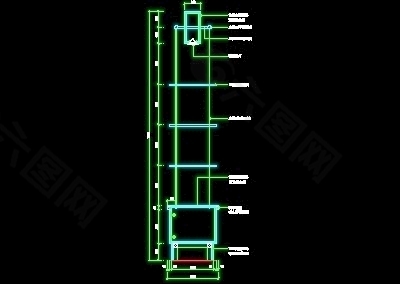 通讯店实例、电器店、道具实例cad详图、装修施工图纸9例-22