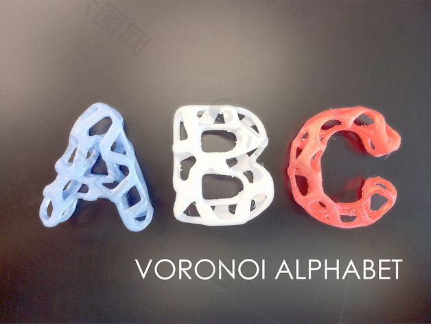 Voronoi字母（从a到z完成！！）