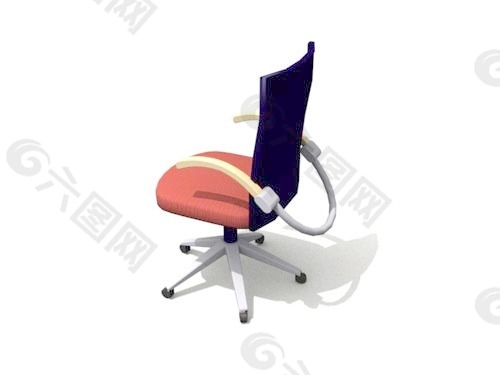 办公家具办公椅3d模型3d模型 3