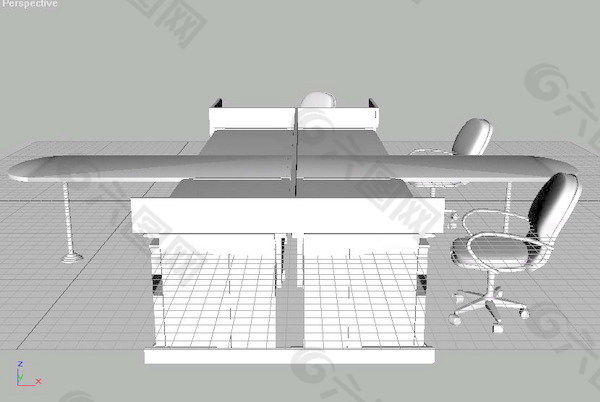 办公家具家居3d模型3d模型 38