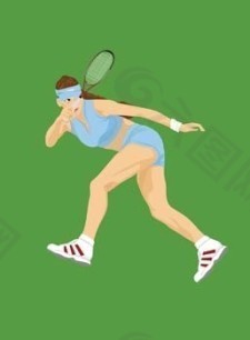 网球运动矢量2