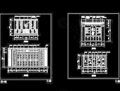 autocad柜子详图下载30款-8