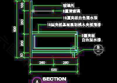 3例复式实例、现代简约场景cad详图素材20080906更新84