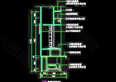 二居室实例、欧式情怀场景cad详图4例第二辑14