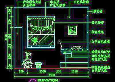 儿童房CAD实例详图素材1