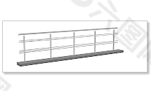室外模型栏杆栅栏3d素材3d素材 27