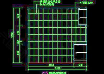 厨房实例CAD祥图33