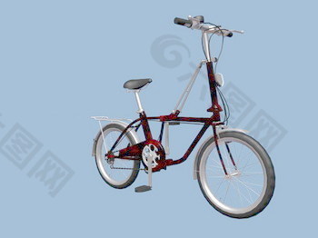 交通运输自行车3d模型3d模型素材 3