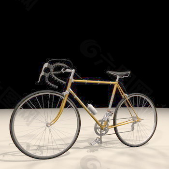 交通运输自行车3d模型3d模型素材 23