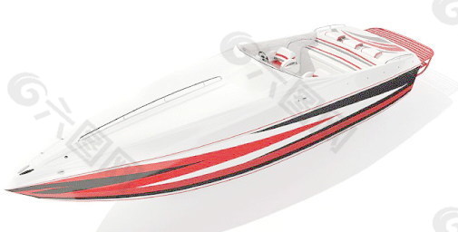 游艇皮划艇摩托艇3d模型下载3d 31
