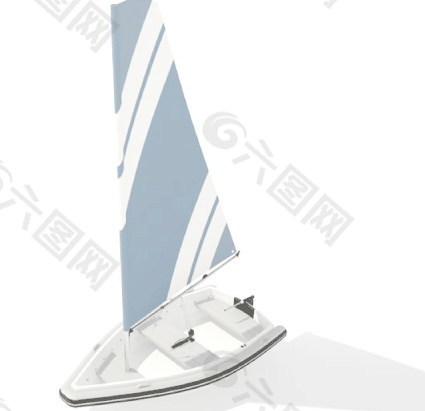 游艇皮划艇摩托艇3d模型下载游艇 5