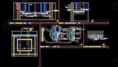 高级病房楼装修CAD施工图素材50