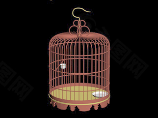动物鸟笼3d模型素材免费下载笼子3d模型免费下载 2