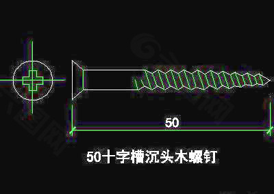 五金、装饰构造cad图块素材32