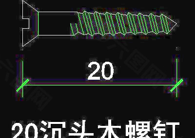 五金、装饰构造cad图块素材24