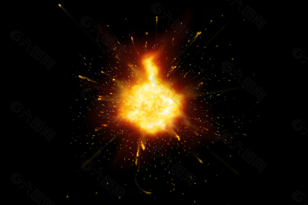 爆炸的火花平面广告素材免费下载 图片编号 六图网
