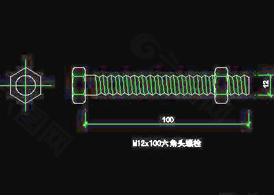 五金、装饰构造cad图块素材41