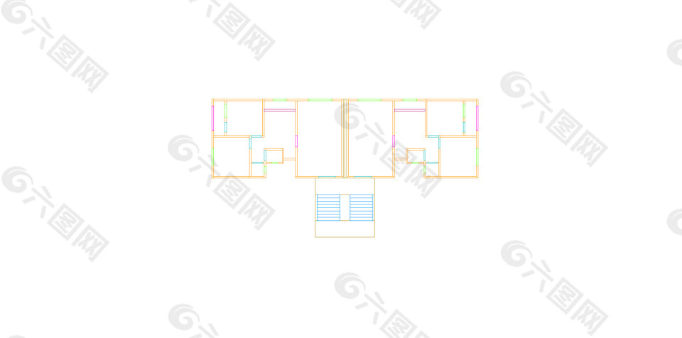 我的新项目的2bhk公寓的计划