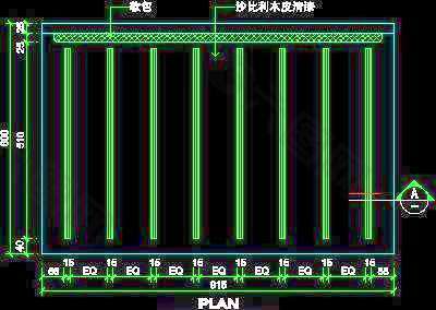 客房家具、宾馆实例CAD详图素材1