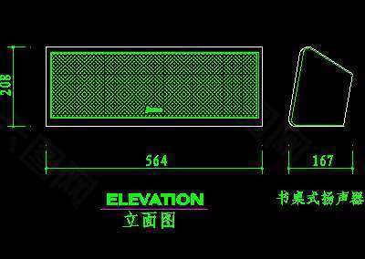 电视机图块、视听设备图块、影院音响组合图块、电脑CAD图块40