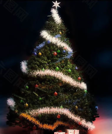 圣诞树3D模型免费下载