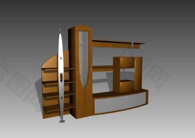 2009最新柜子3D现代家具模型第二辑90款-82