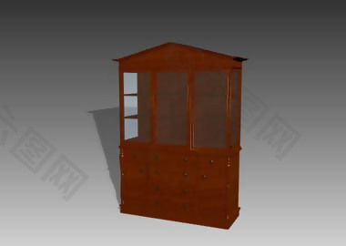2009最新柜子3D现代家具模型第二辑90款-57
