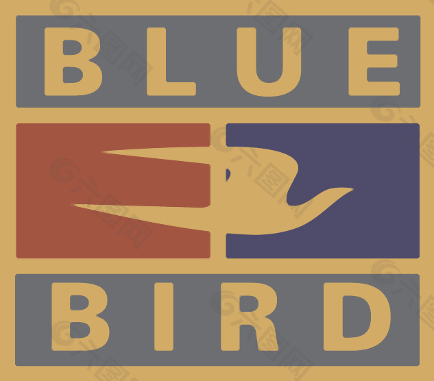 蓝鸟的标识