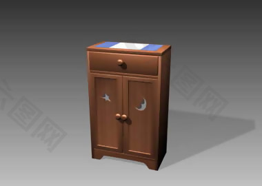 2009最新柜子3D现代家具模型90款-86