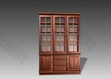 2009最新柜子3D现代家具模型90款-75
