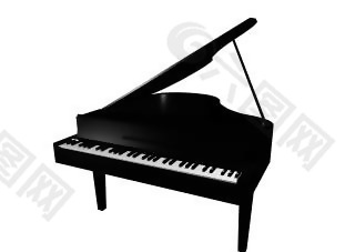 钢琴3dmax模型2