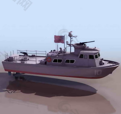 战舰、军舰3dmax模型13