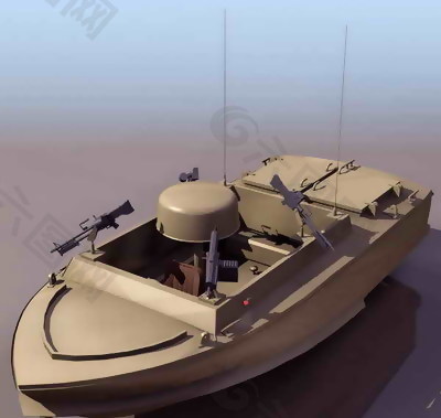 战舰、军舰3dmax模型4
