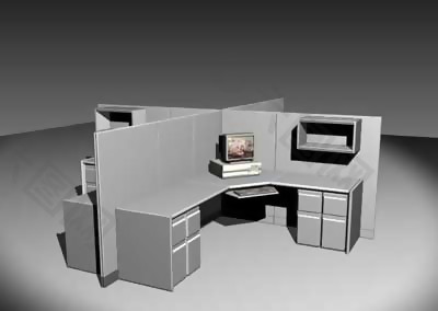 办公桌3D办公家具模型20080918更新63