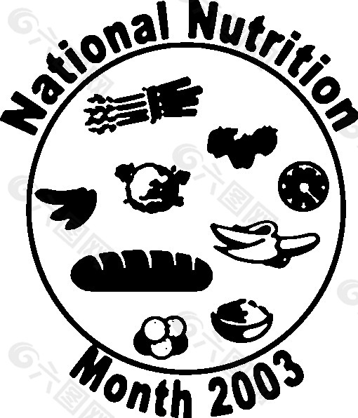 国家nutriion月剪贴画