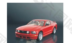 福特野马Ford Mustang 3d模型/高级轿车3d模型库下载