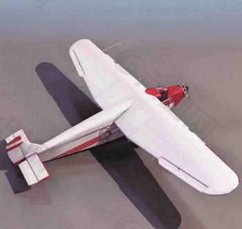 小型飞机3D模型素材13