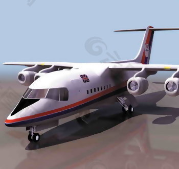 运输机、客机、飞机3dmax模型9