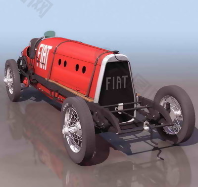 消防车3d模型8