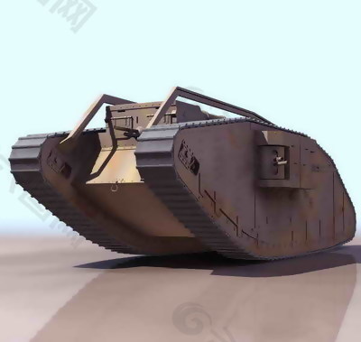 坦克兵器3D模型素材12