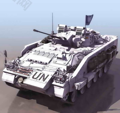 坦克兵器3D模型素材1