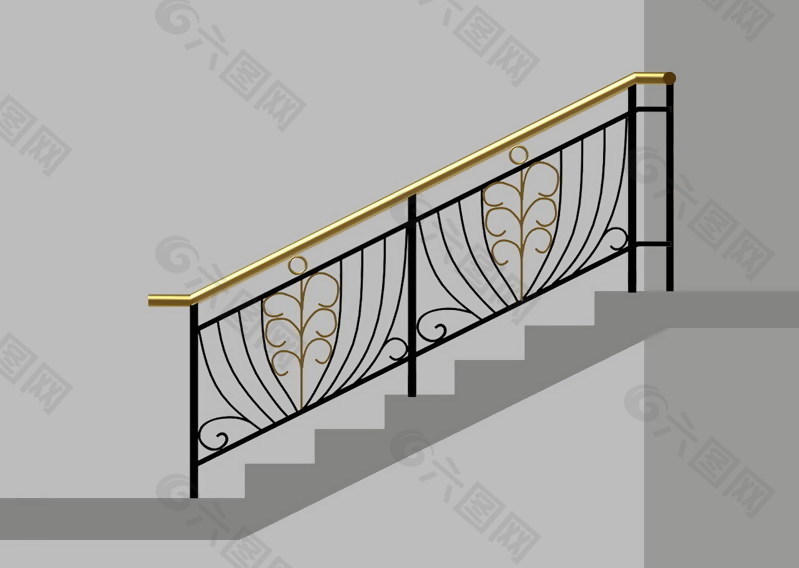 楼梯3D模型素材13