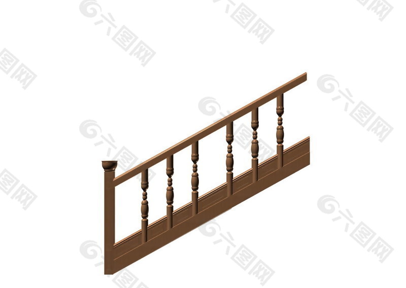 楼梯3D模型素材11