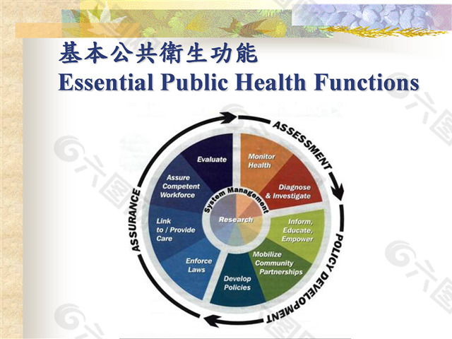 卫生疾病预防工作简介ppt模板