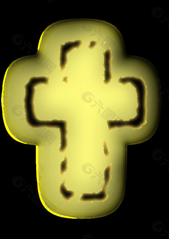 发光的十字架