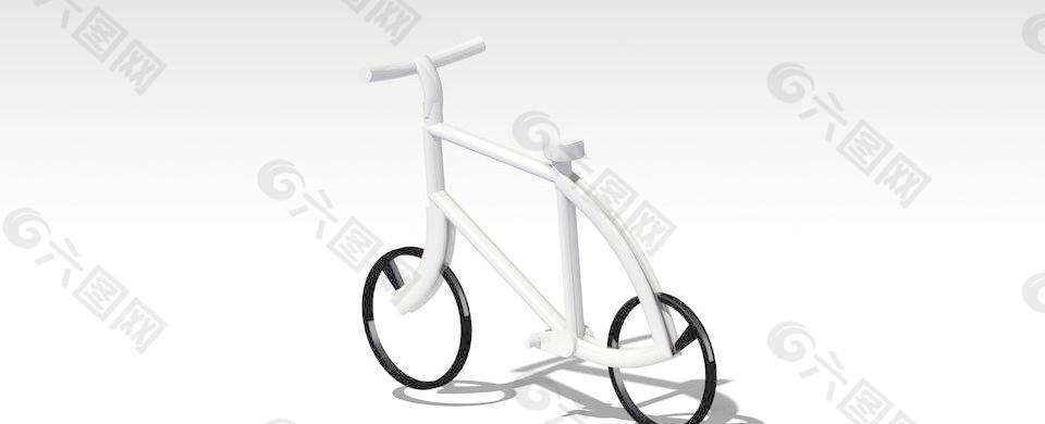 概念自行车1 0辐少、无齿轮